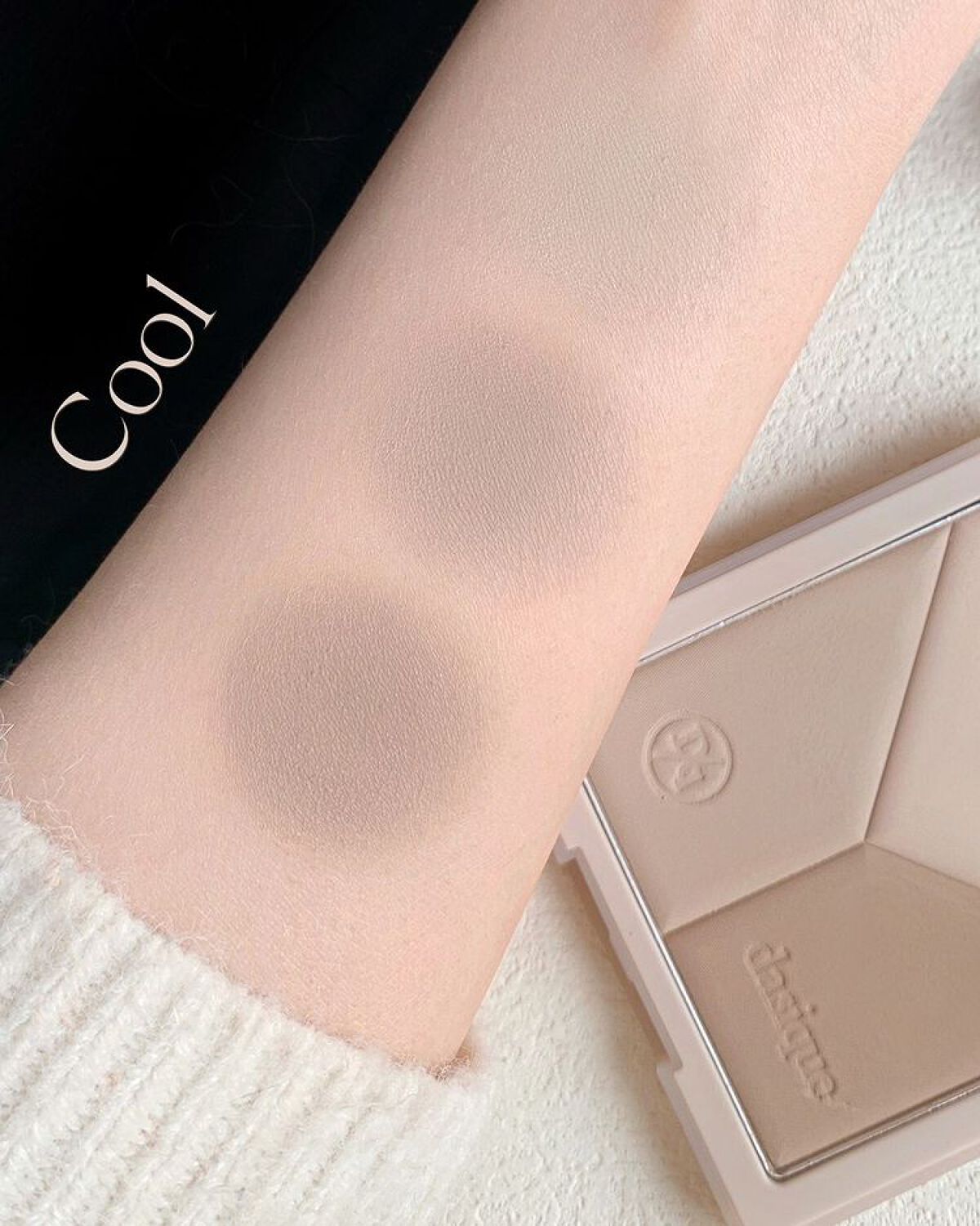 Vカットブレンディングシェーディング/dasique/シェーディングを使ったクチコミ(4枚目)