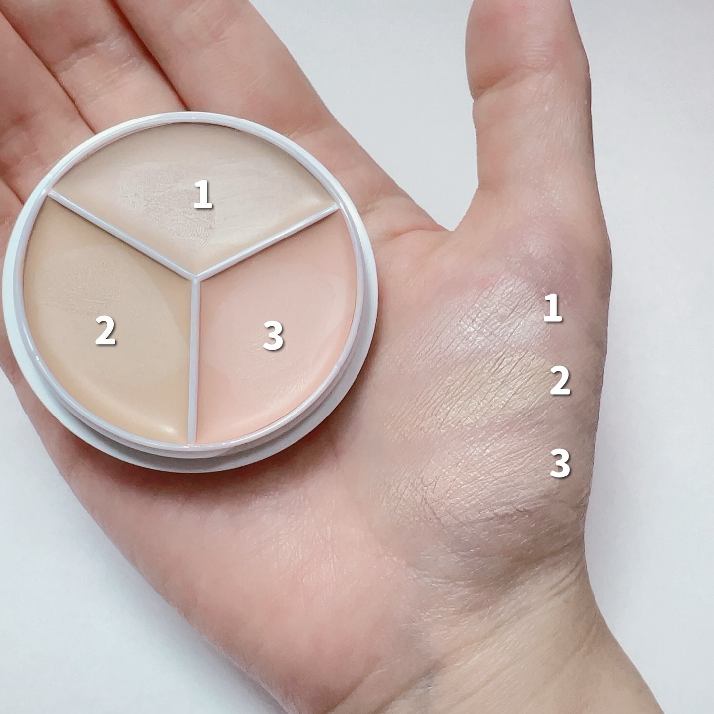 カバーアッププロコンシーラー/TFIT/パレットコンシーラーを使ったクチコミ（2枚目）