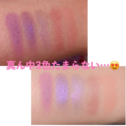PASTEL OBSESSIONS EYESHADOW PALETTE/Huda Beauty/アイシャドウパレットを使ったクチコミ(3枚目)