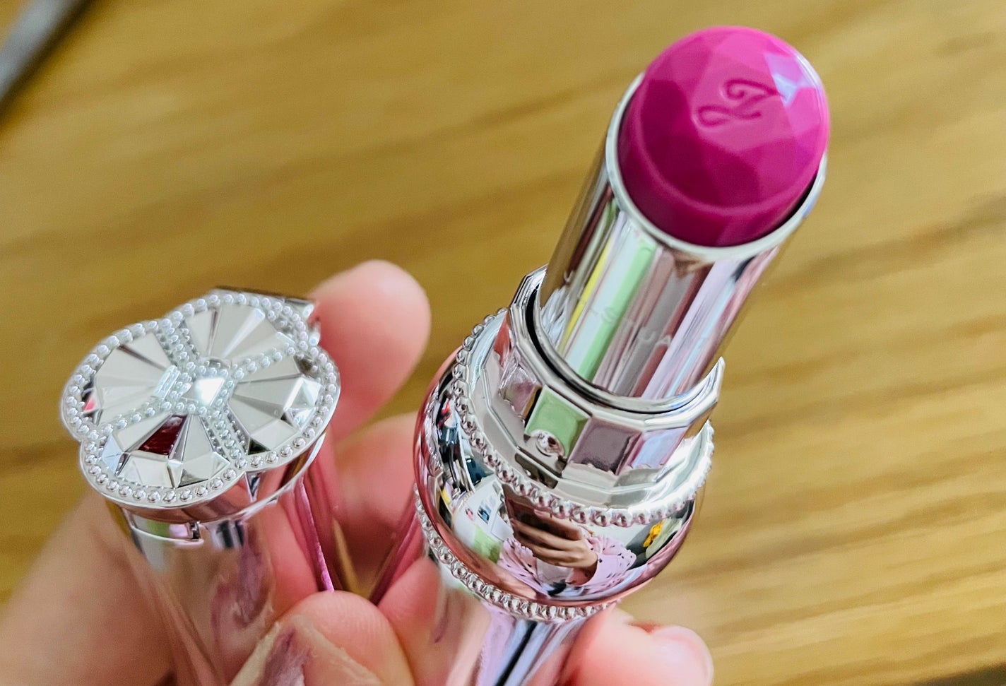 ジルスチュアート リップグロウ セラムバーム/JILL STUART/リップバームを使ったクチコミ(2枚目)