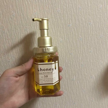 ディープモイスト ヘアオイル3.0/&honey/ヘアオイルを使ったクチコミ（1枚目）