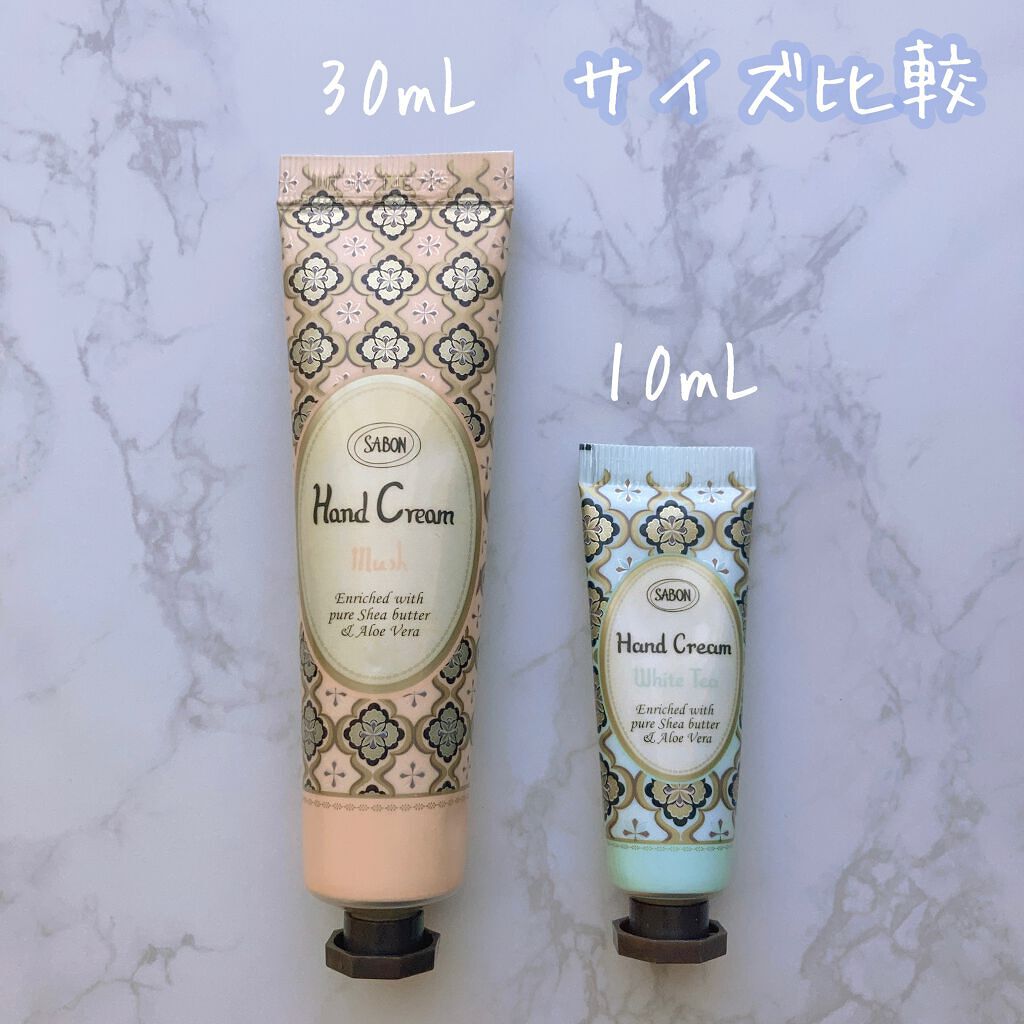 ハンドクリーム ホワイトティー/SABON/ハンドクリームを使ったクチコミ(4枚目)