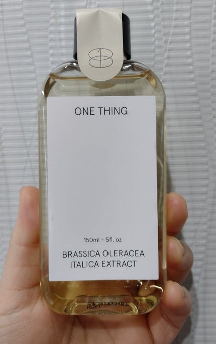 ブロッコリー化粧水/ONE THING/化粧水を使ったクチコミ(1枚目)
