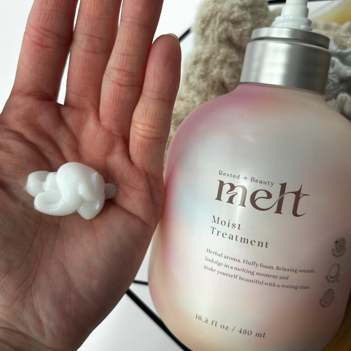 メルト モイストシャンプー/トリートメント/melt/市販シャンプーを使ったクチコミ(3枚目)