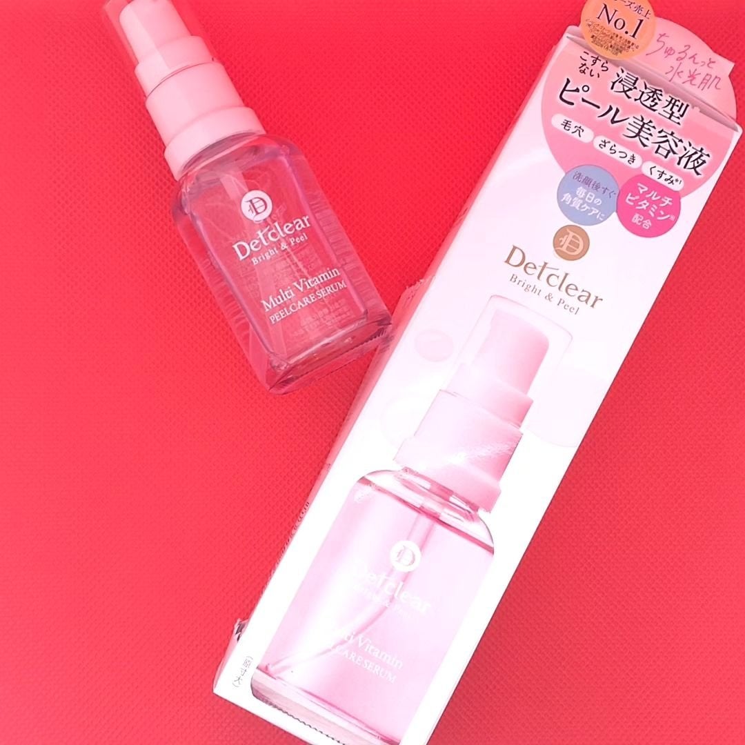 DETクリア ブライト&ピール ピール美容液/Detclear/美容液を使ったクチコミ(1枚目)