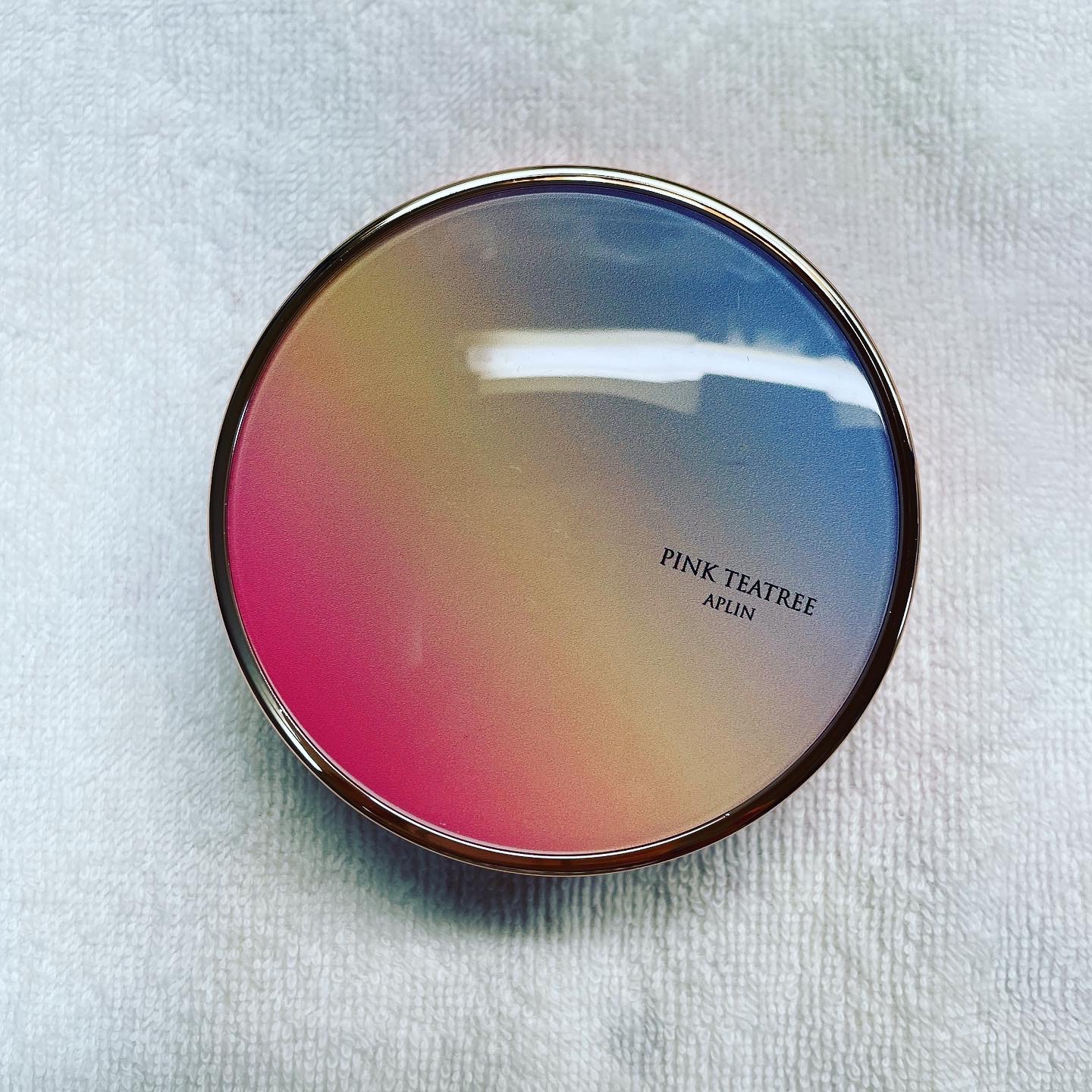 ピンクティーツリーカバーアップグロウクッション/APLIN/クッションファンデーションを使ったクチコミ（2枚目）