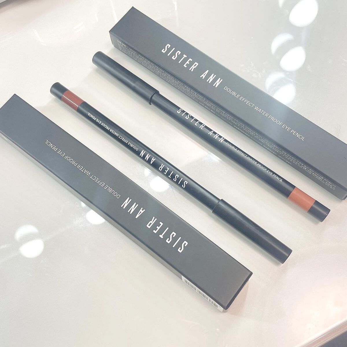 ウォータープルーフペンシルアイライナー/SISTER ANN/ペンシルアイライナーを使ったクチコミ(6枚目)