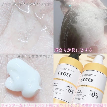 エグジー シャンプー/トリートメント/EXGEE/市販シャンプーを使ったクチコミ(2枚目)
