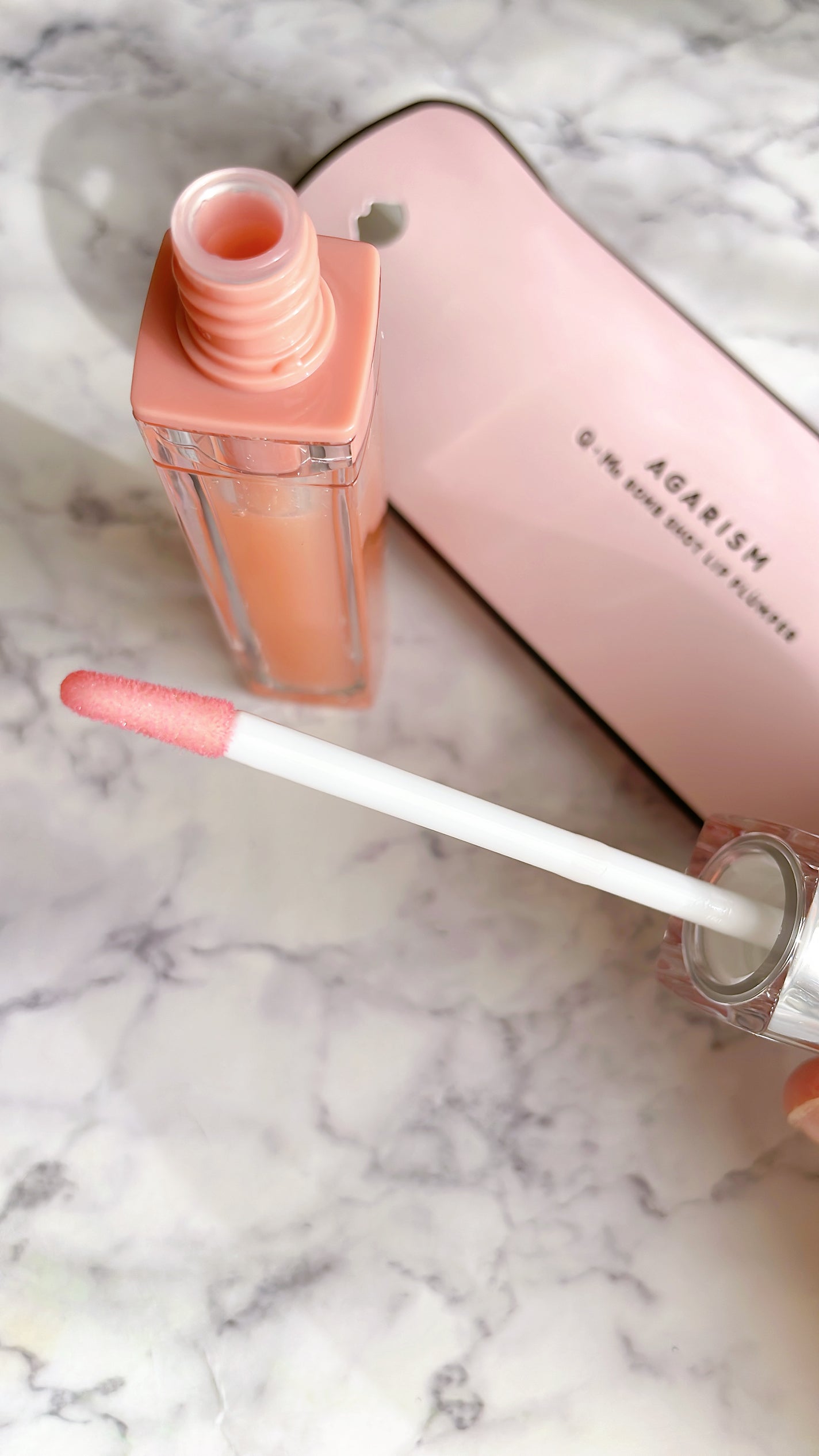 キューミ―ボムショットリッププランパー/AGARISM/リッププランパーを使ったクチコミ(3枚目)