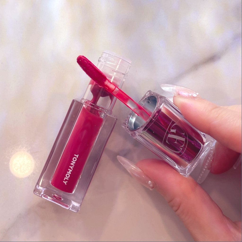 ゲットイットティント ウォーターフルバター/TONYMOLY/リップティントを使ったクチコミ(2枚目)