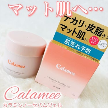 カラミンノーセバムジェル/Calamee/フェイスクリームを使ったクチコミ（1枚目）