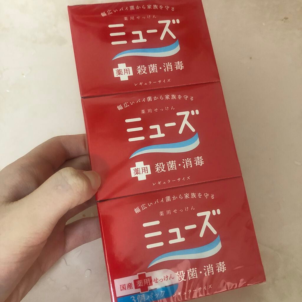 薬用石鹸 ミューズ(固形)/ミューズ/ボディ石鹸を使ったクチコミ(6枚目)