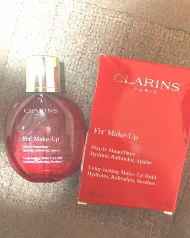 フィックス メイクアップ/CLARINS/ミスト状化粧水を使ったクチコミ（1枚目）