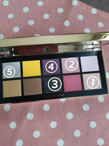 クチュール カラー クラッチ/YVES SAINT LAURENT BEAUTE/アイシャドウパレットを使ったクチコミ(2枚目)