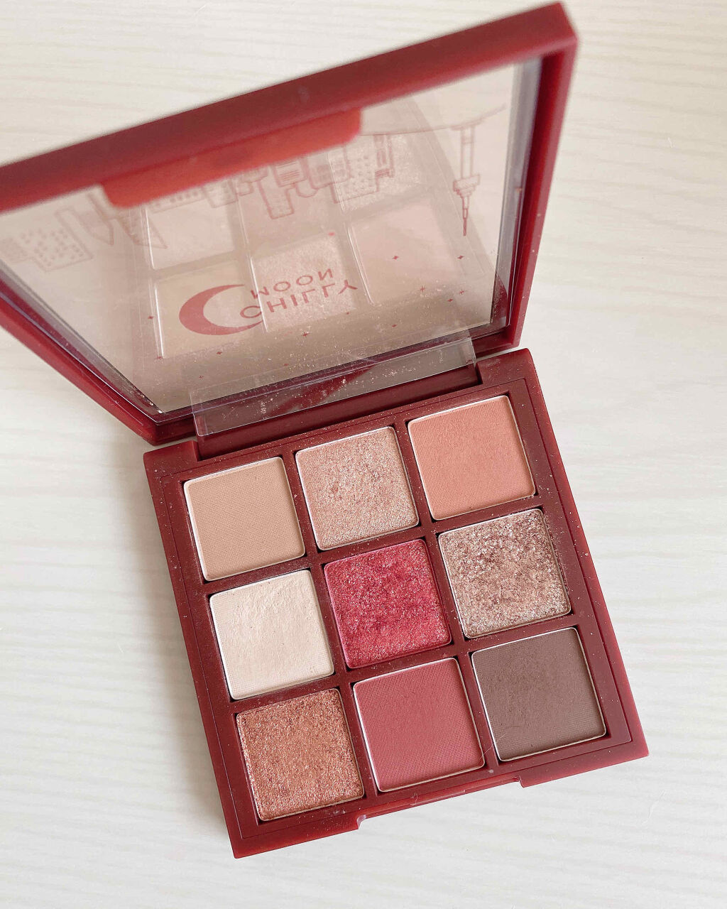 プレイカラーアイズ チリームーン/ETUDE/アイシャドウパレットを使ったクチコミ（2枚目）