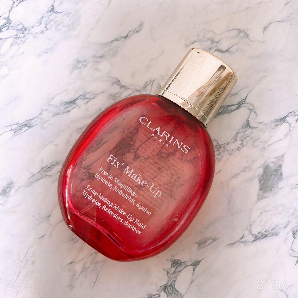 フィックス メイクアップ/CLARINS/ミスト状化粧水を使ったクチコミ（1枚目）