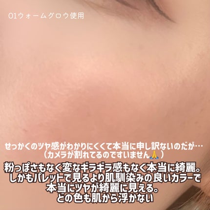 グロウコントゥアリングハイライターパレット/wakemake/パウダーハイライトを使ったクチコミ(9枚目)