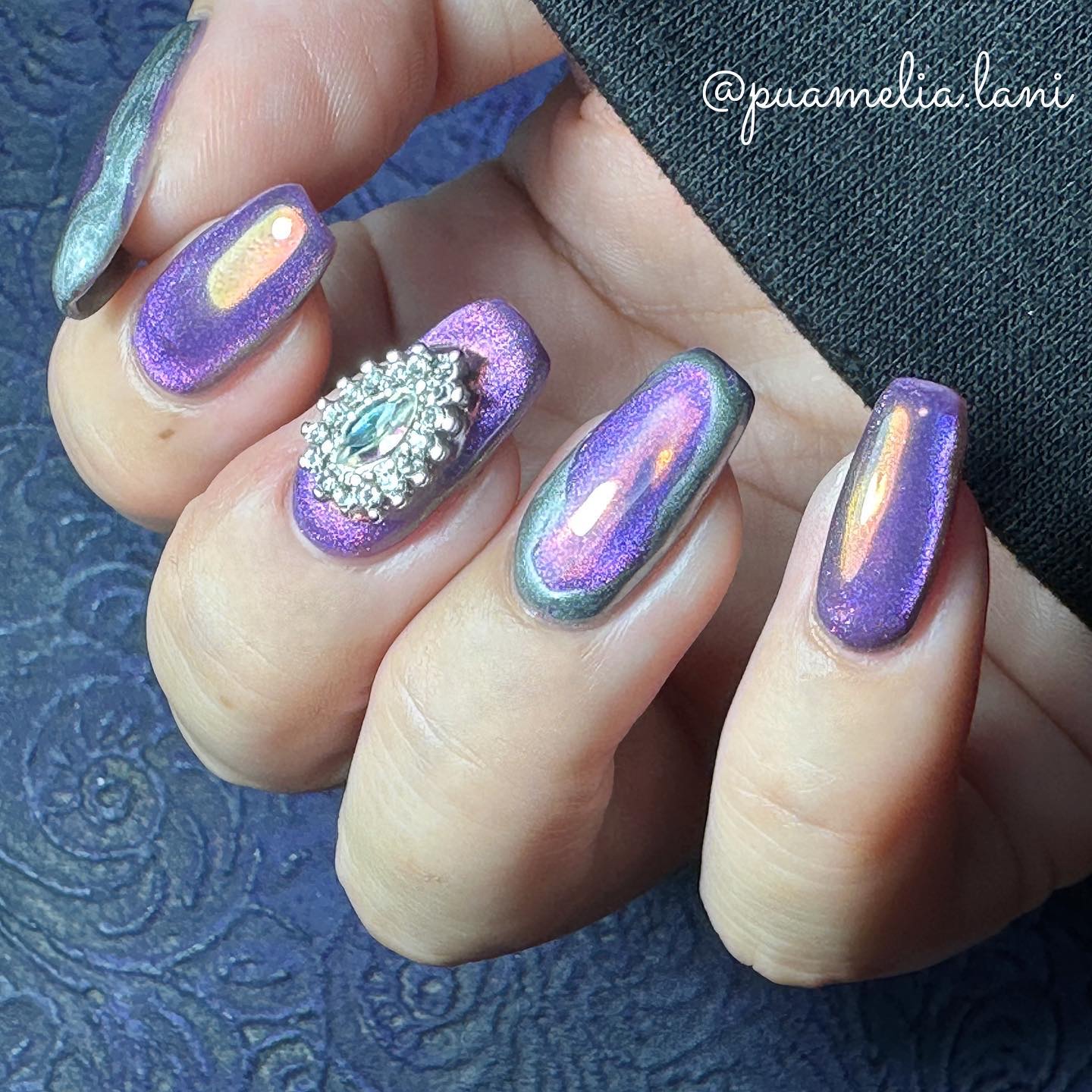 マグネットジェル Prismシリーズ/NAILTOWN/ジェルネイルを使ったクチコミ（1枚目）