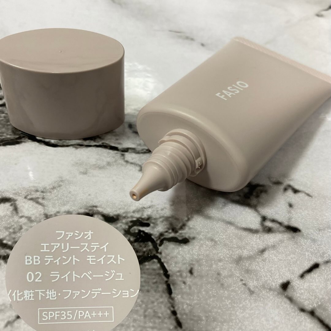 エアリーステイ BB ティント モイスト/FASIO/BBクリームを使ったクチコミ（2枚目）