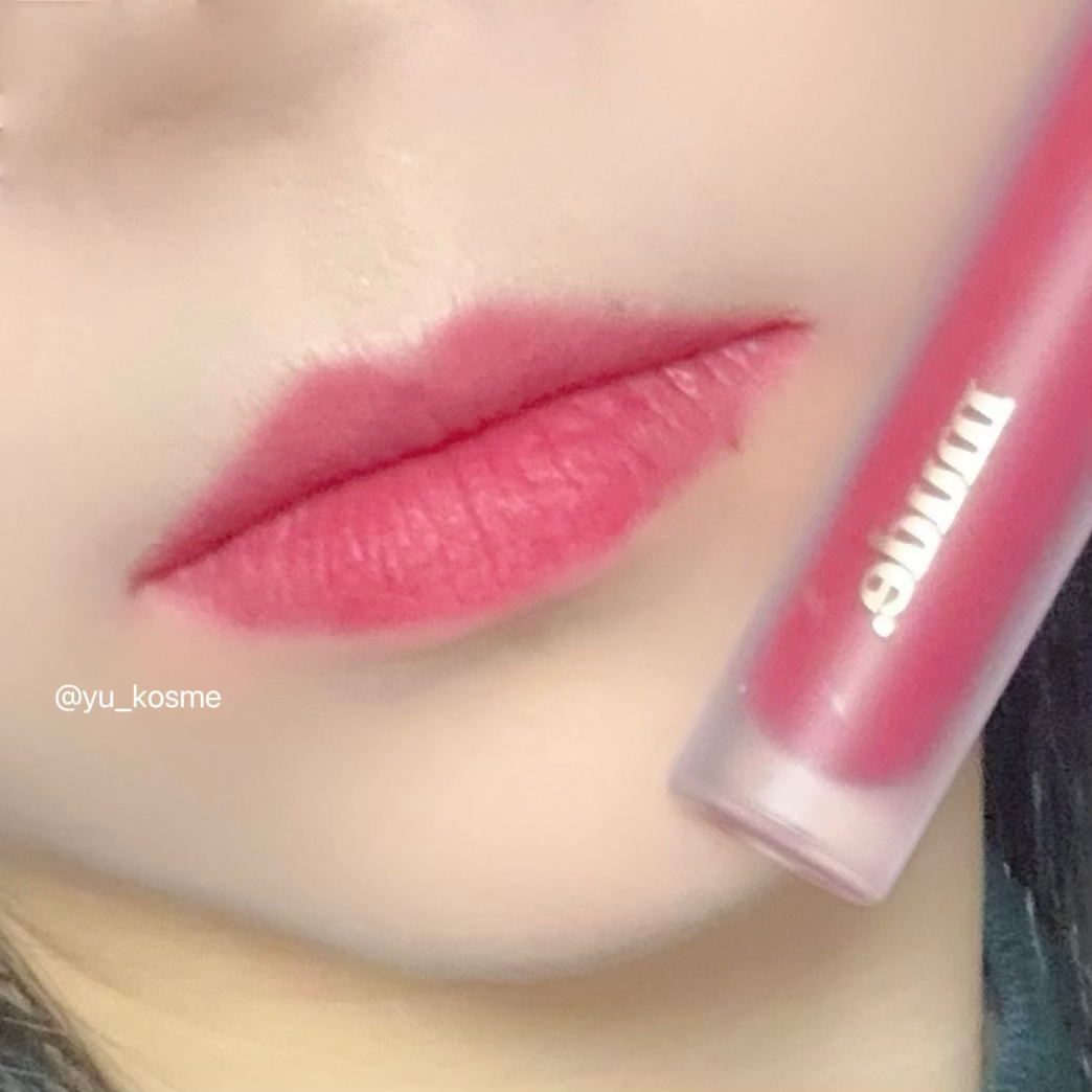 ソフトブラーティント/mude/リップティントを使ったクチコミ（3枚目）