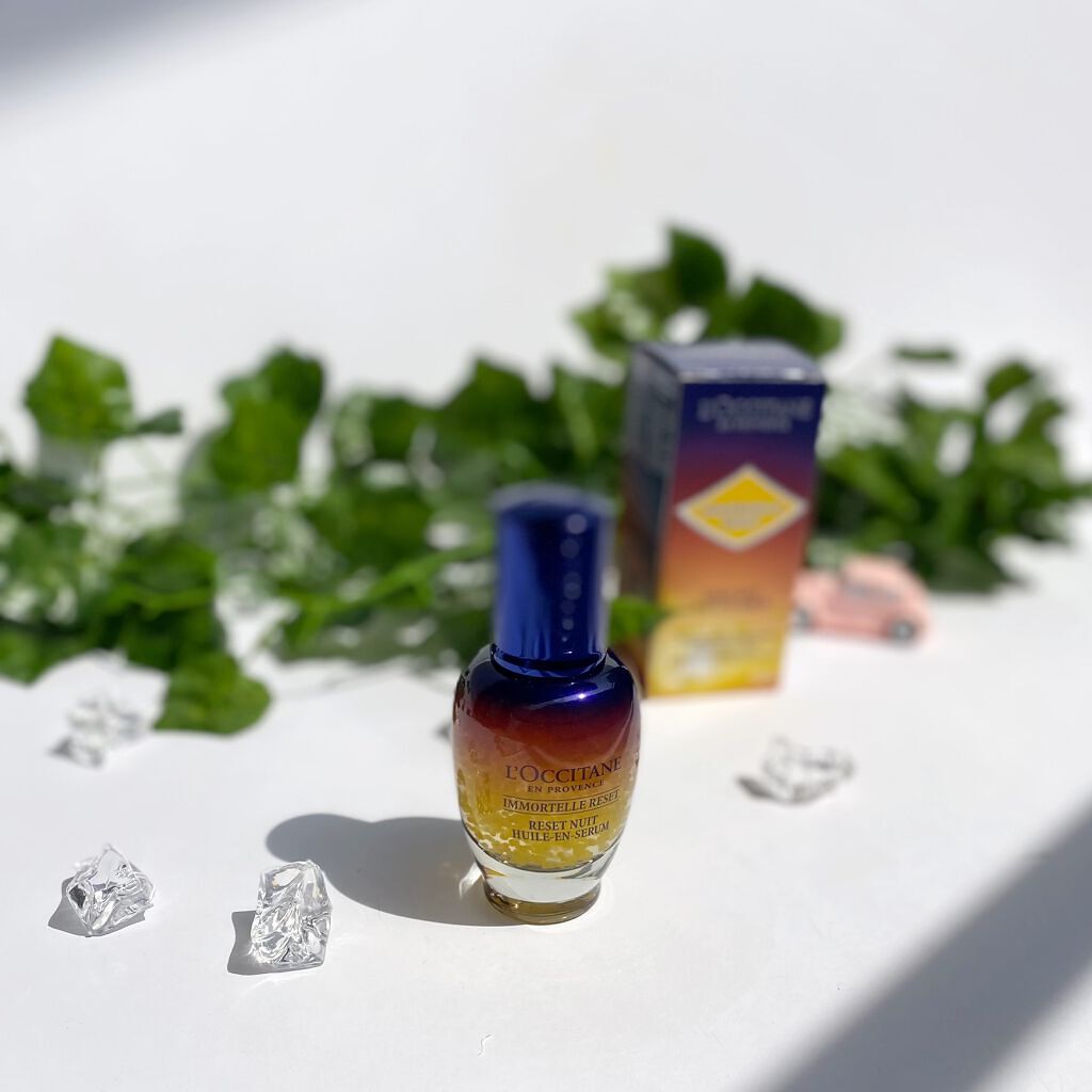 イモーテル オーバーナイトリセットセラム/L'OCCITANE/美容液を使ったクチコミ(8枚目)