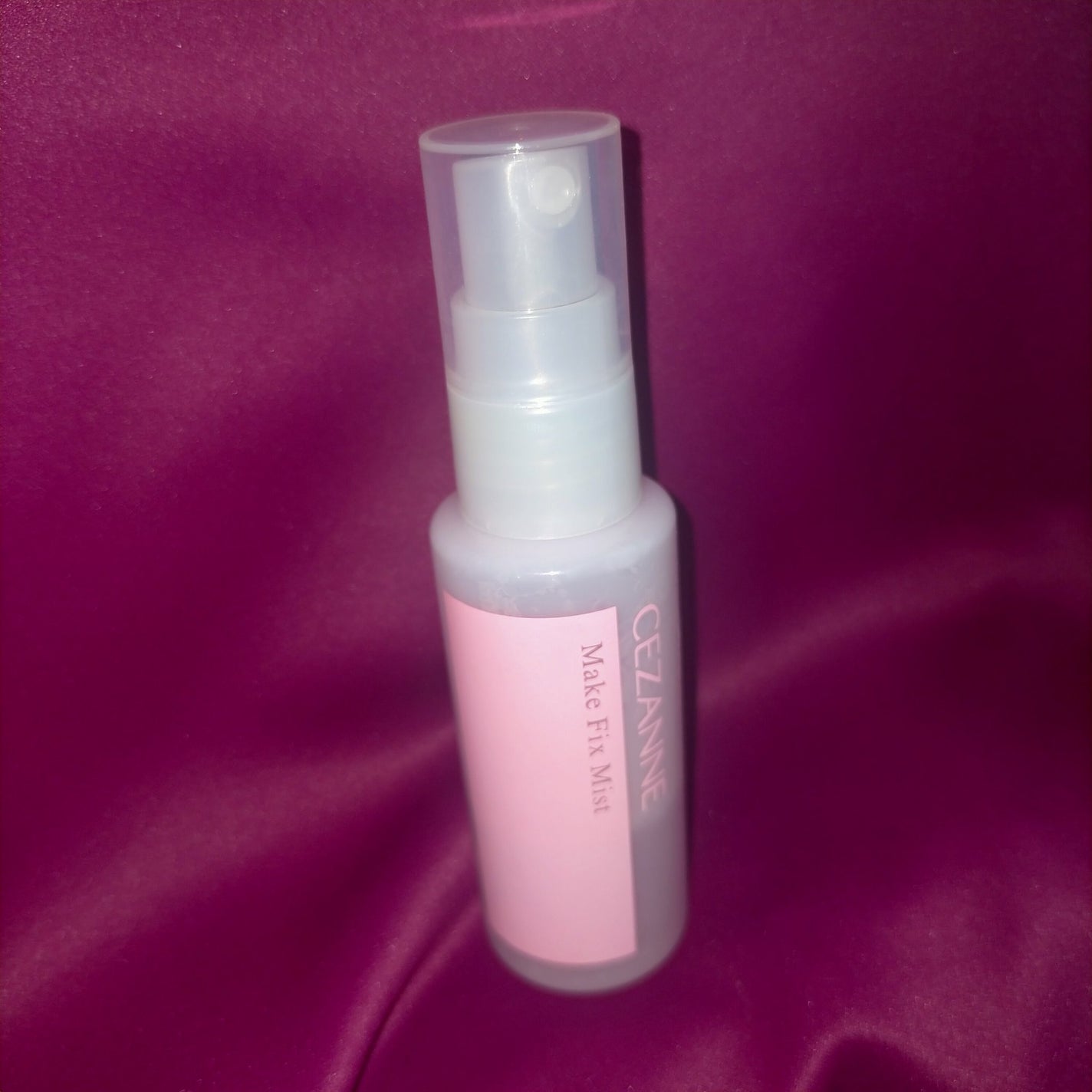 メイクフィックスミスト/CEZANNE/フィックスミストを使ったクチコミ(1枚目)