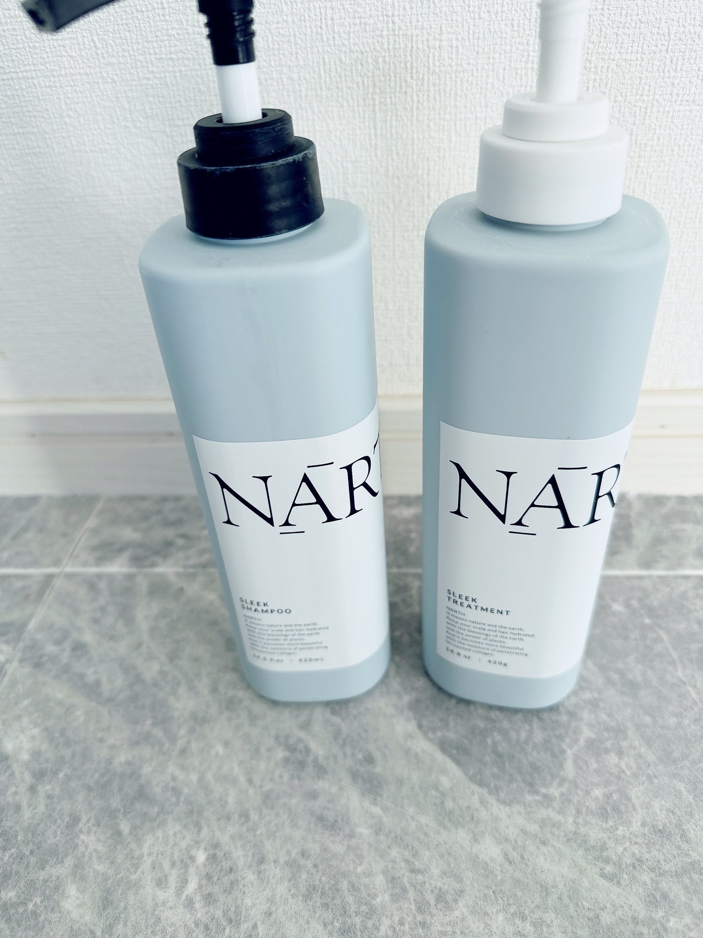 スリーク&リラックスシャンプー/トリートメント/NARTH/市販シャンプーを使ったクチコミ(1枚目)