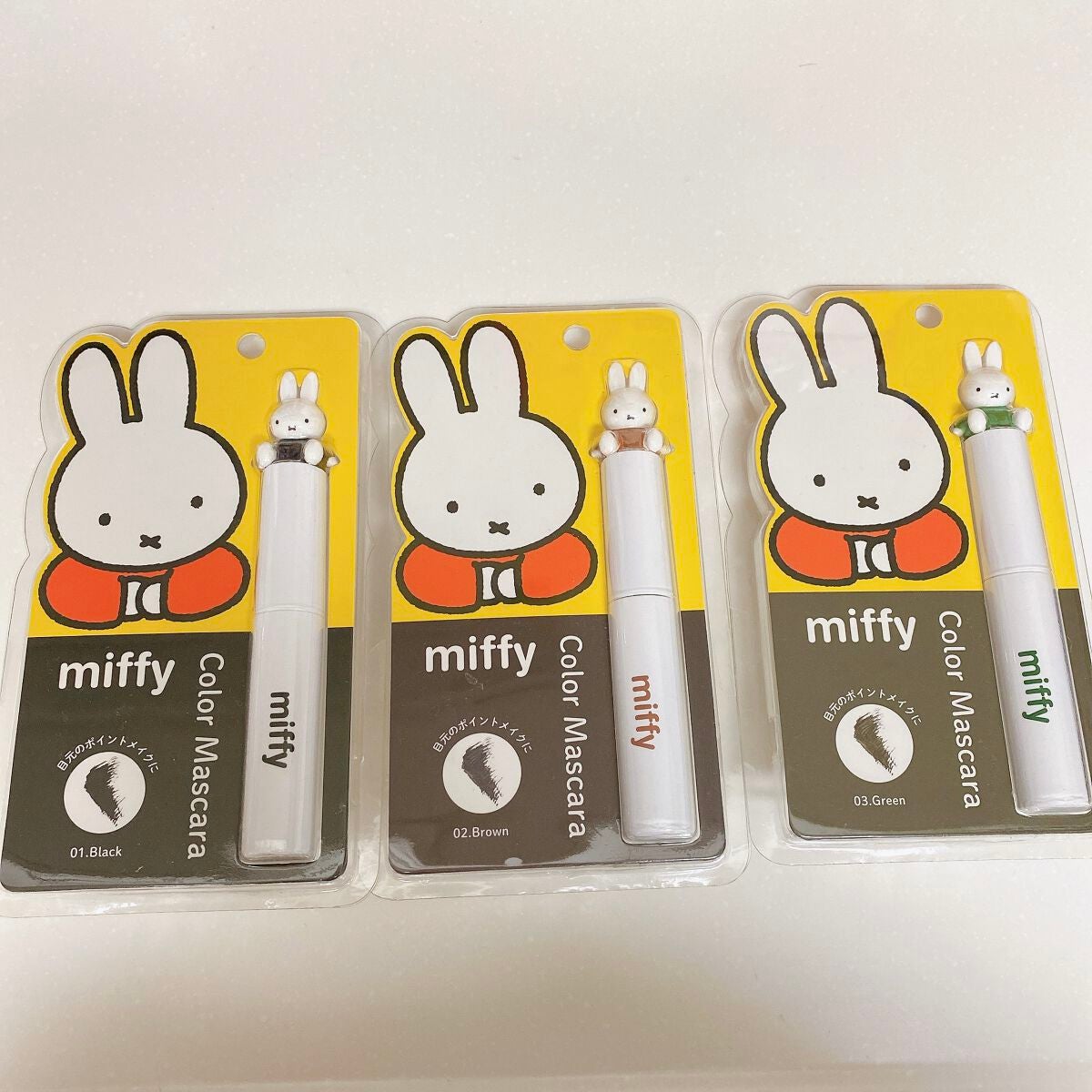 miffy カラーマスカラ/ミッフィー メイクアップシリーズ/マスカラを使ったクチコミ(7枚目)