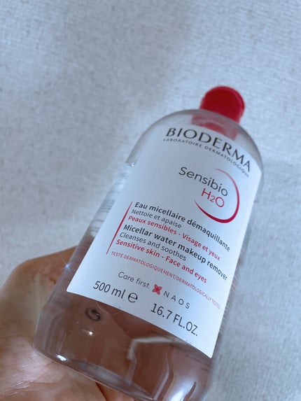サンシビオ エイチツーオー D/ビオデルマ/クレンジングウォーターを使ったクチコミ(1枚目)