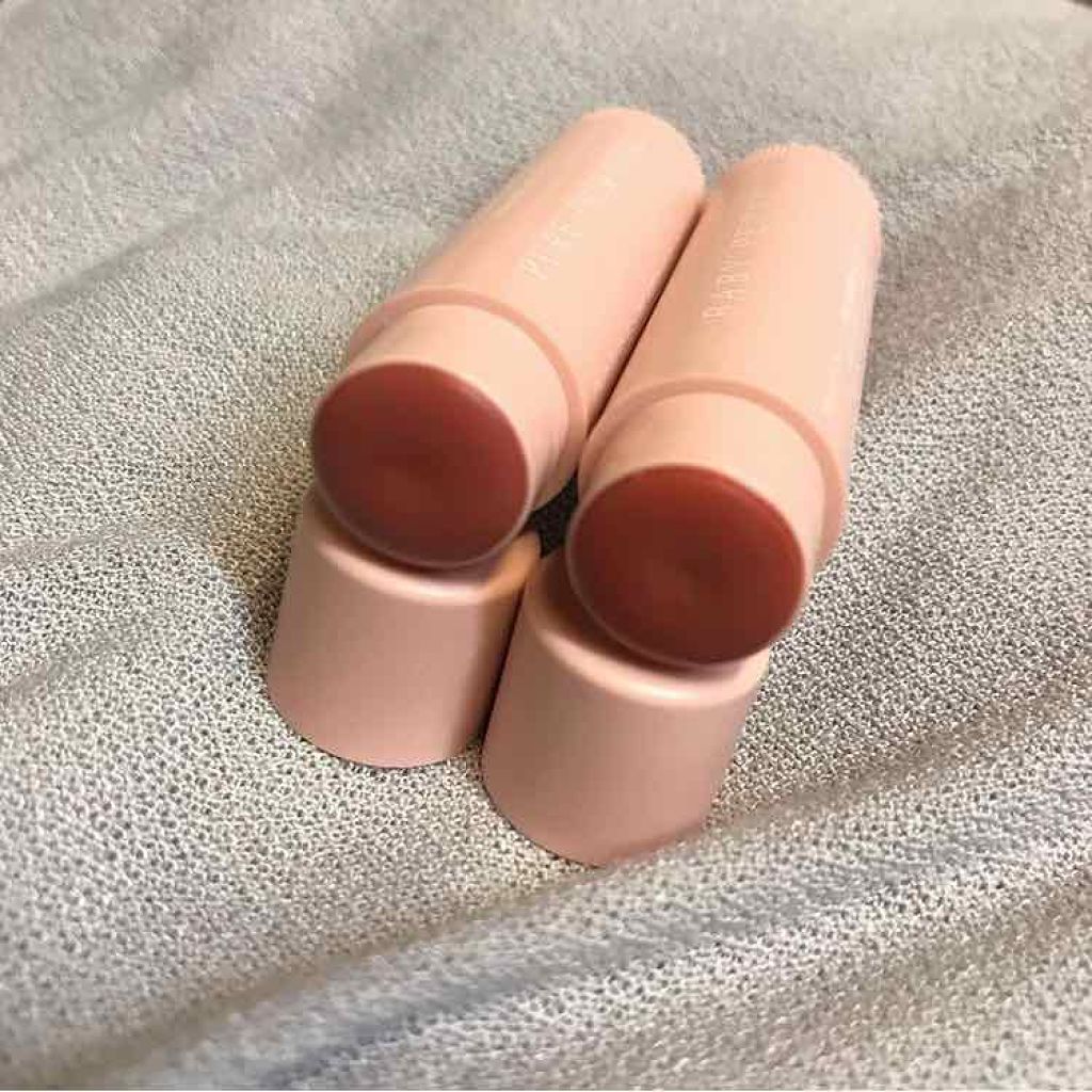 カラーリップスティック ベビーピオニー/アルジェラン/リップクリームを使ったクチコミ（2枚目）