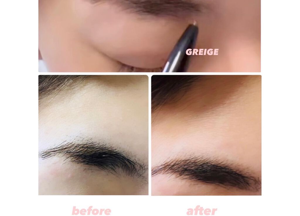 ロングステイ アイブロウパウダー&ペンシル/ブリリアージュ/アイブロウペンシルを使ったクチコミ(6枚目)