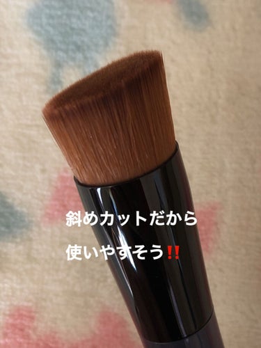 ファンデーションブラシ 131/SHISEIDO/メイクブラシを使ったクチコミ（2枚目）