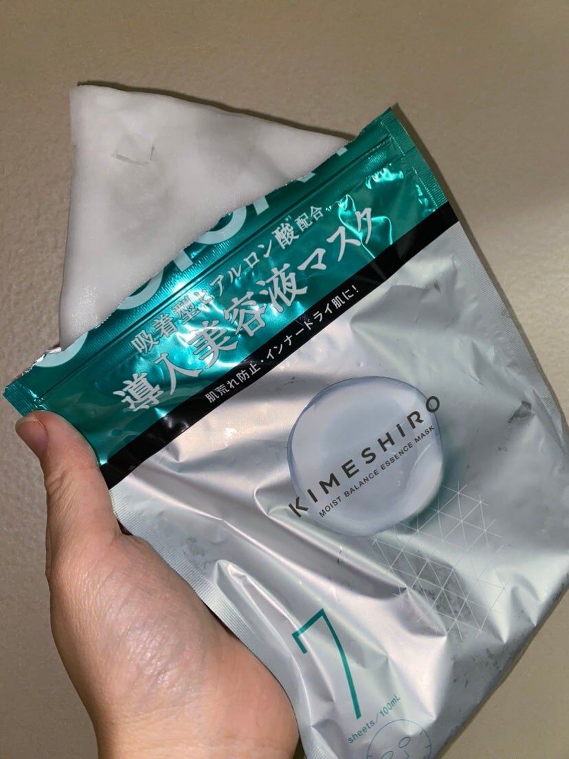モイストバランス エッセンスマスク/KIMESHIRO/シートマスク・パックを使ったクチコミ(1枚目)