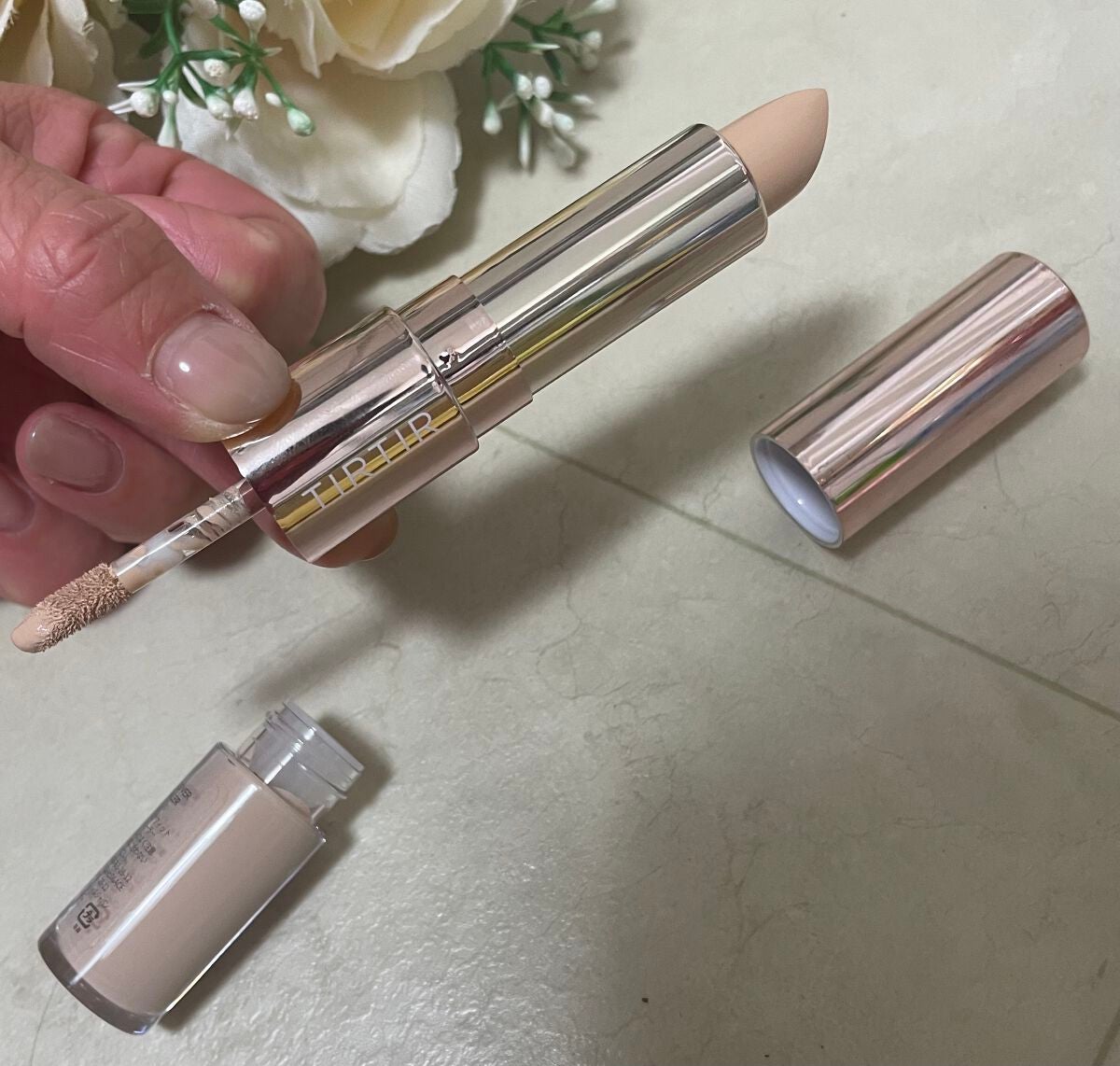 マスクフィットオールカバーデュアルコンシーラー/TIRTIR(ティルティル)/コンシーラーを使ったクチコミ(1枚目)