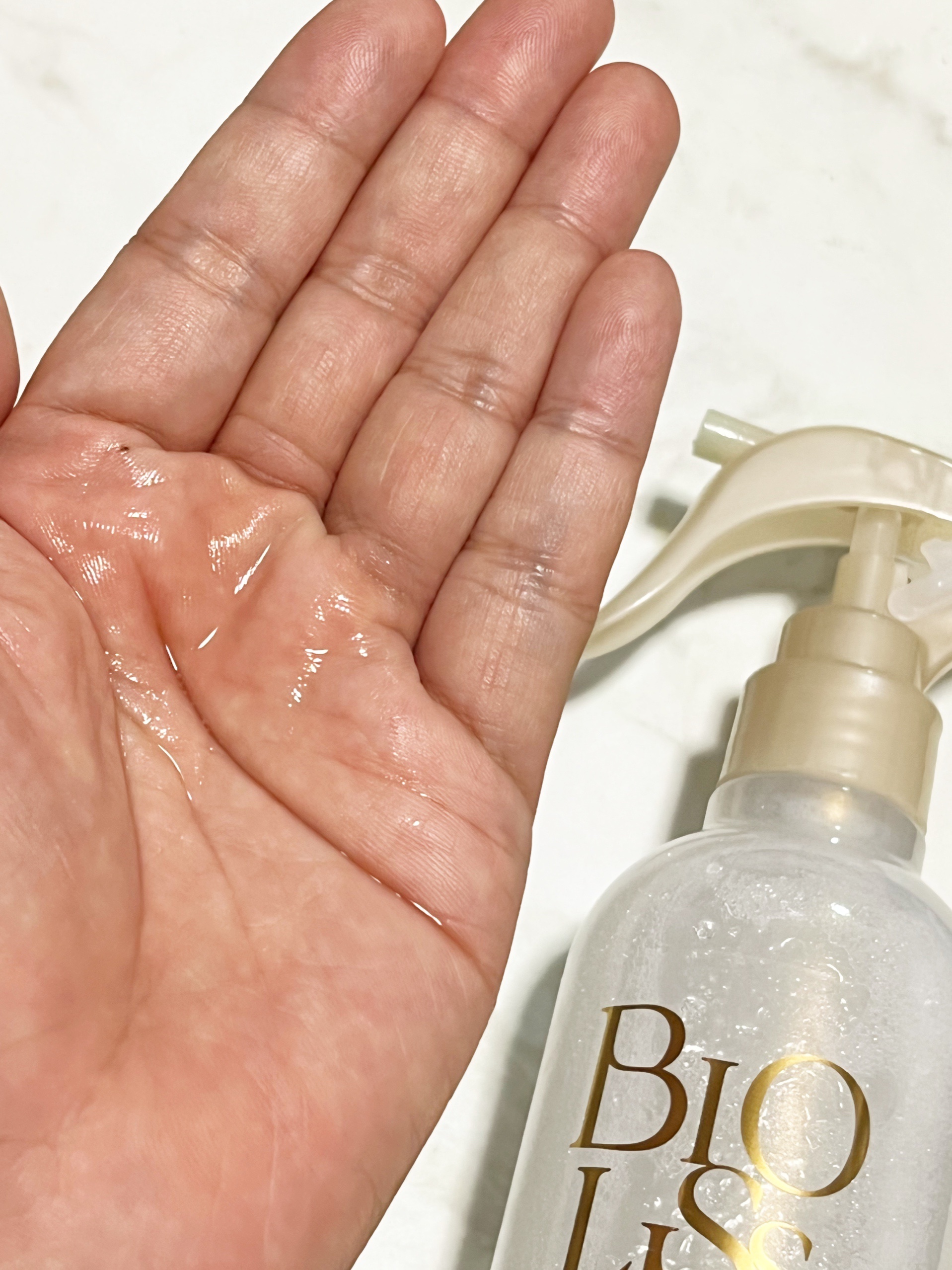 SS ビオリス ピュアレタッチ グロウヘア オイルインミスト/SSビオリス/アウトバストリートメントを使ったクチコミ（3枚目）