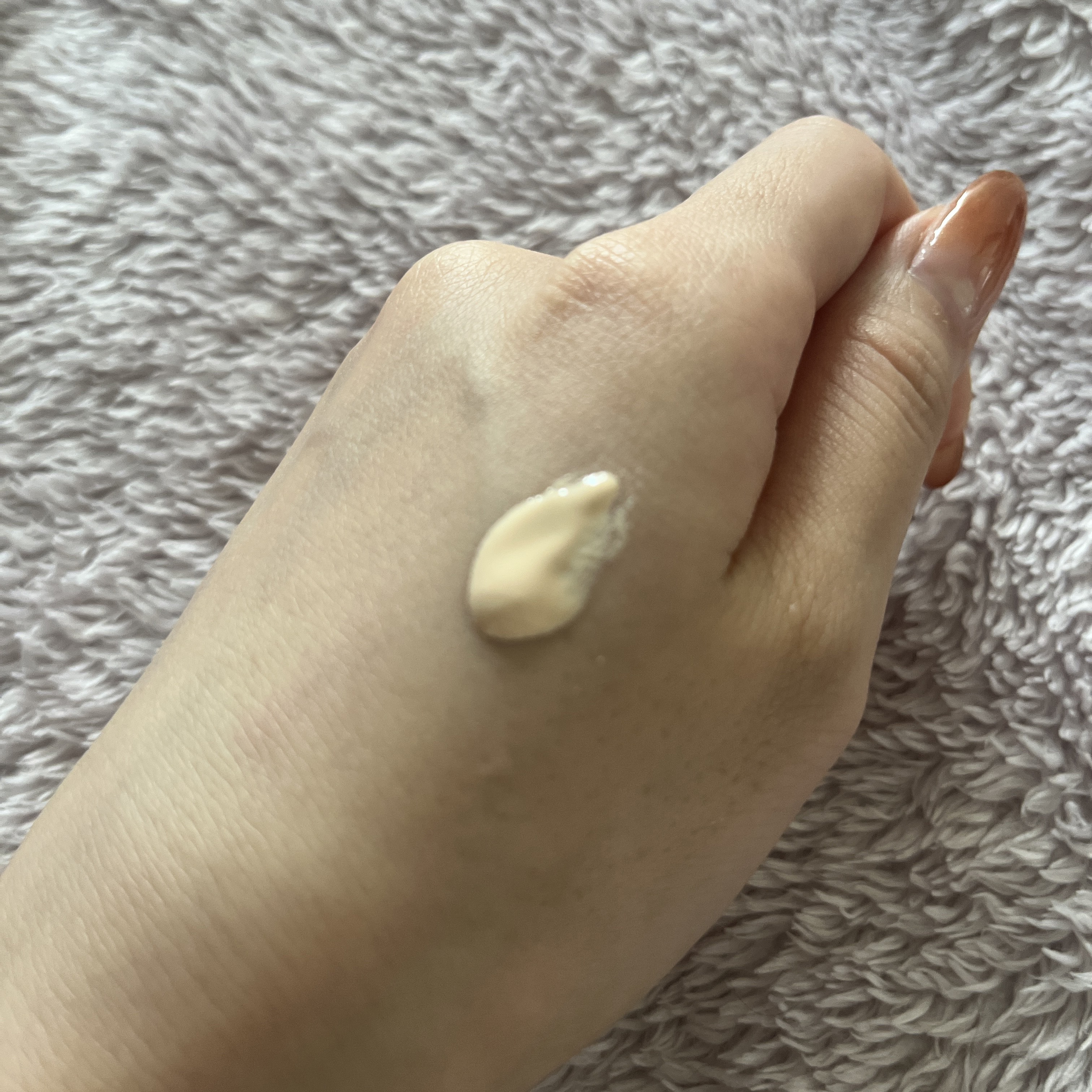 1番 ガラス玉トーンアップクリーム/numbuzin/日焼け止めクリームを使ったクチコミ（2枚目）