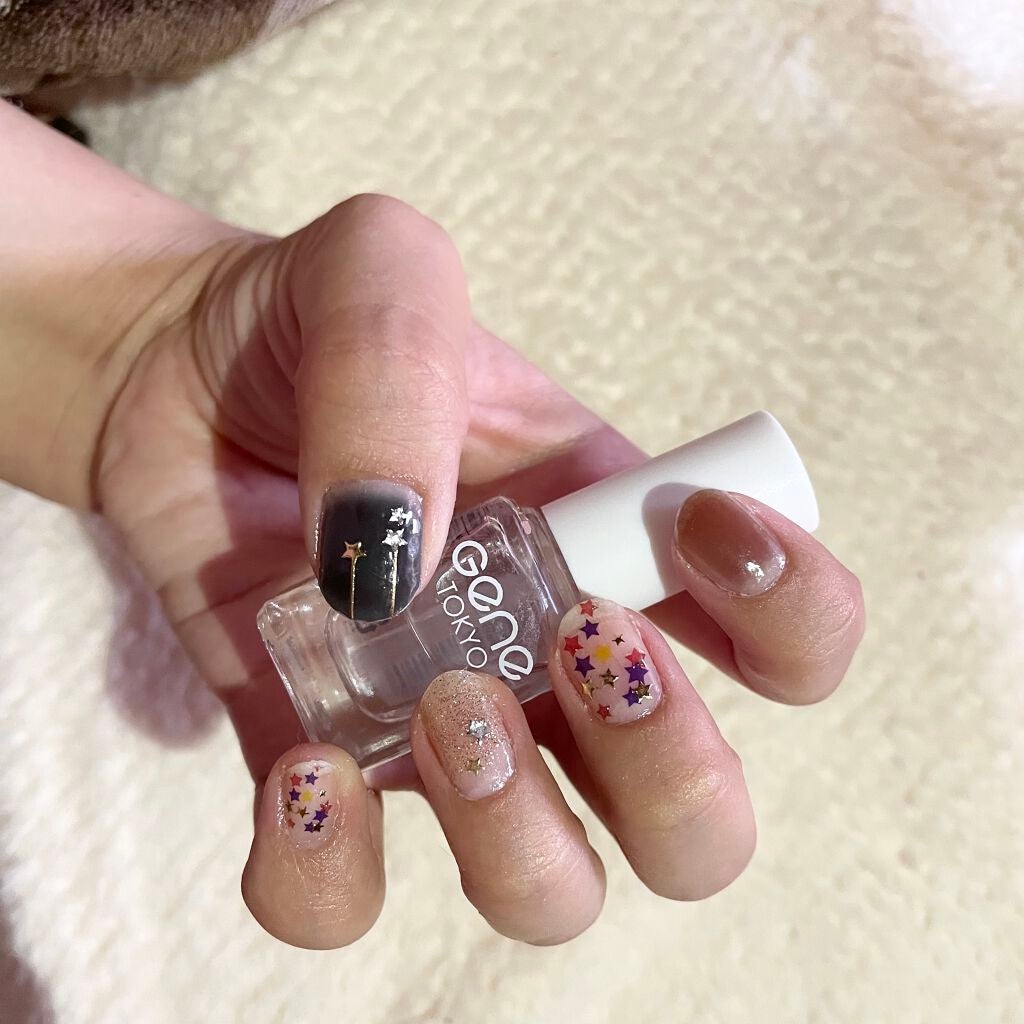 ネイルシール/Qoo10/ネイルシールを使ったクチコミ(3枚目)