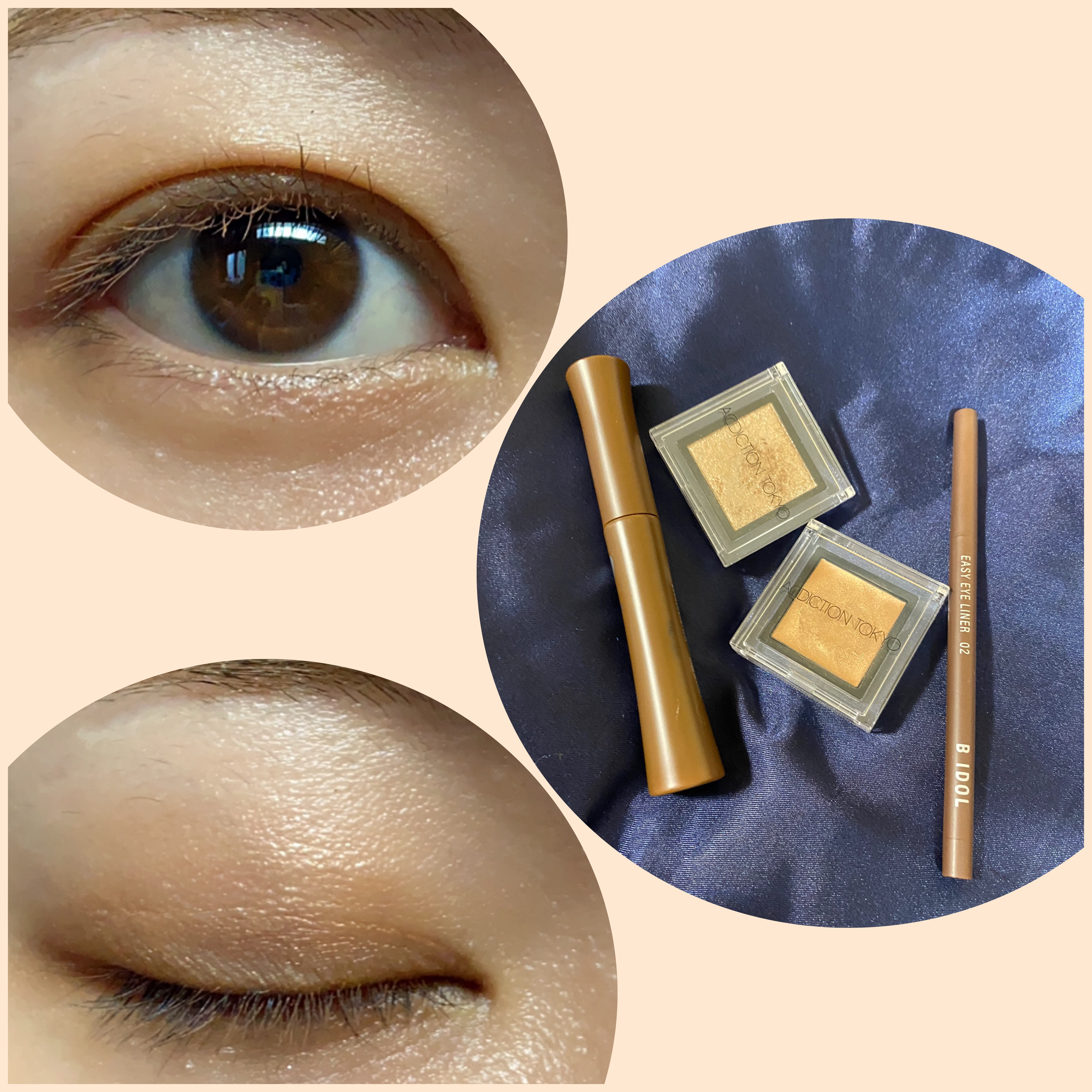 ザ アイシャドウ L 175 Rusty Gold/ADDICTION/単色アイシャドウを使ったクチコミ（1枚目）