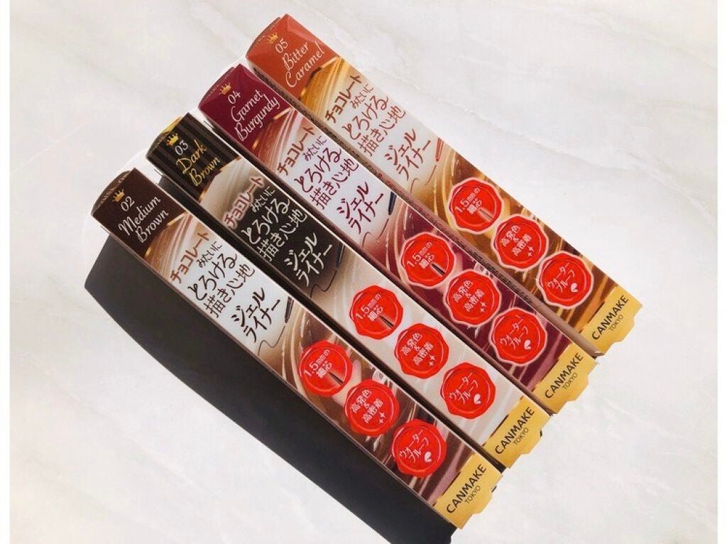 クリーミータッチライナー/キャンメイク/ジェルアイライナーを使ったクチコミ(1枚目)