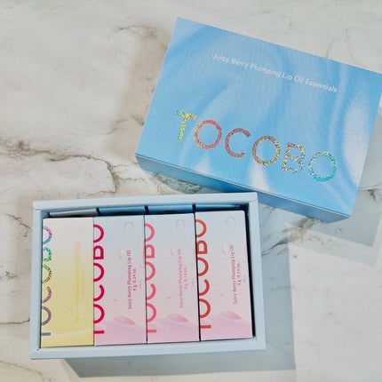 ジューシーベリープランピングリップオイル/TOCOBO/リップグロスを使ったクチコミ(4枚目)