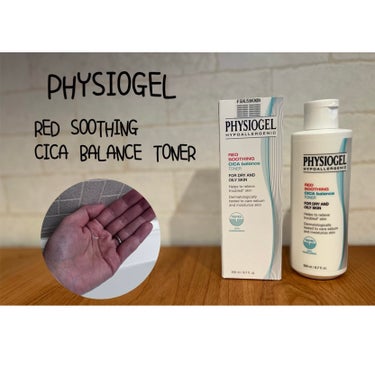 PHYSIOGEL レッドスージングシカバランストナーのクチコミ「#PR 
#PHYSIOGEL 
RED SOOTHING CICA BALANCE TONE.....」（1枚目）