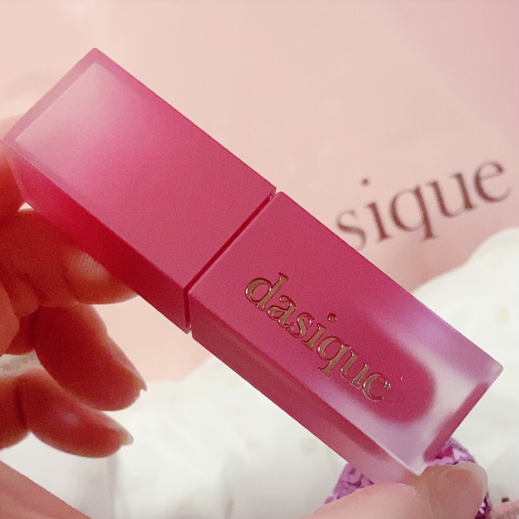 クリームドゥローズティント/dasique/リップティントを使ったクチコミ（2枚目）