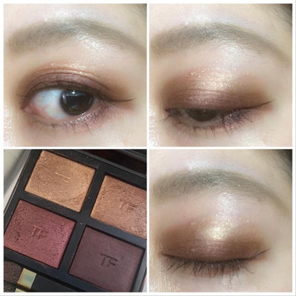 アイ カラー クォード/TOM FORD BEAUTY/アイシャドウパレットを使ったクチコミ(1枚目)