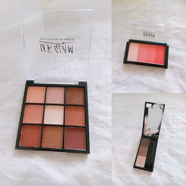 UR GLAM　BLOOMING EYE COLOR PALETTE/U R GLAM/アイシャドウパレットを使ったクチコミ（2枚目）