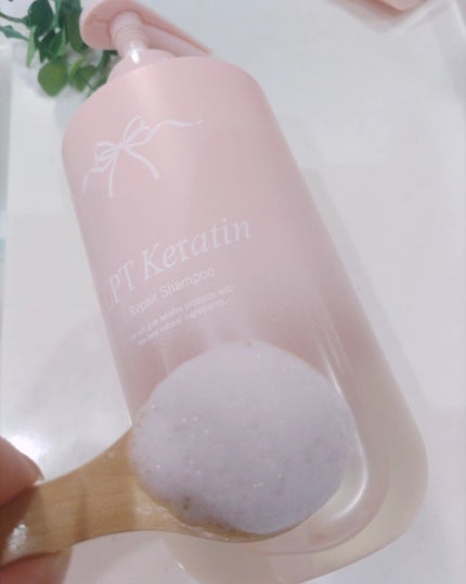 LPTケラチンリペアシャンプー/Daleaf/市販シャンプーを使ったクチコミ(4枚目)