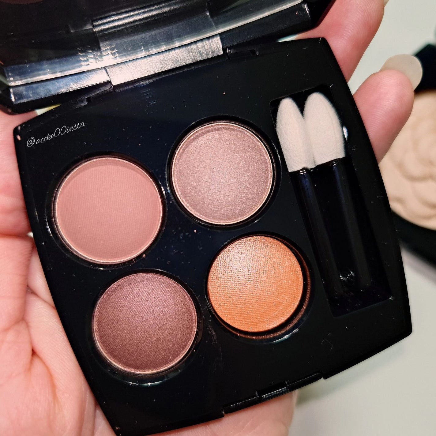 レ キャトル オンブル/CHANEL/アイシャドウパレットを使ったクチコミ(2枚目)