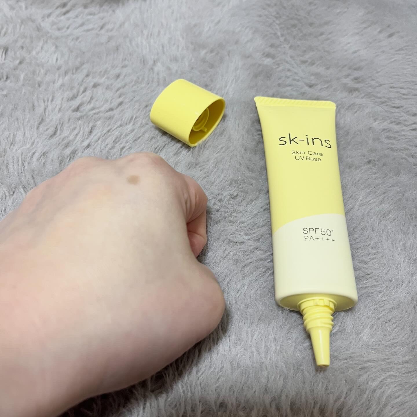 スキンス スキンケアUVベース/エリザベス/化粧下地を使ったクチコミ（3枚目）