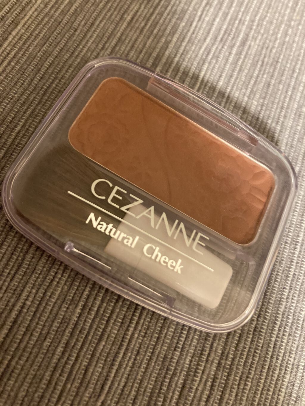 ナチュラル チークN/CEZANNE/パウダーチークを使ったクチコミ（1枚目）