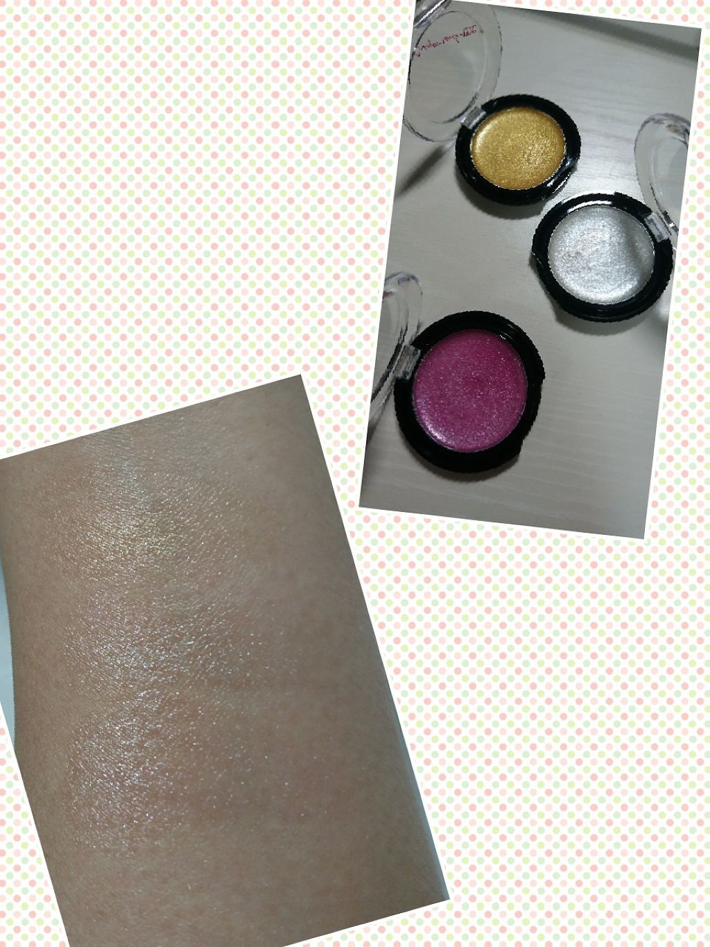 フレキシブルグリッター(リップ&チーク)/キャンドゥ/リップグロスを使ったクチコミ（1枚目）