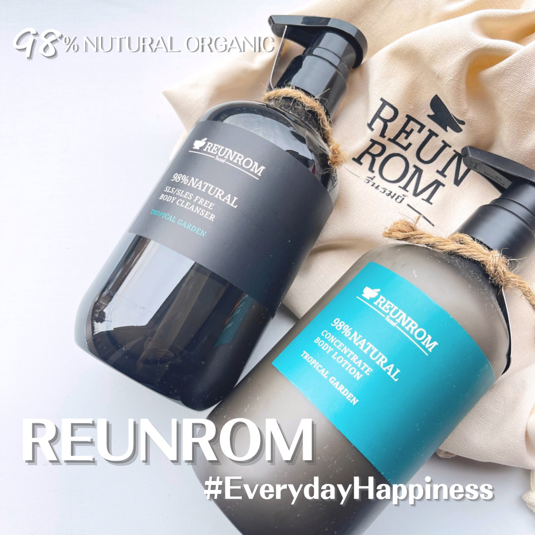 ナチュラル ボディクレンザー トロピカルガーデン/REUNROM/ボディソープを使ったクチコミ（1枚目）